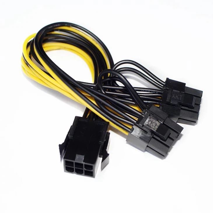 6PIN to double 8PINY graphics card power supply line(2)
