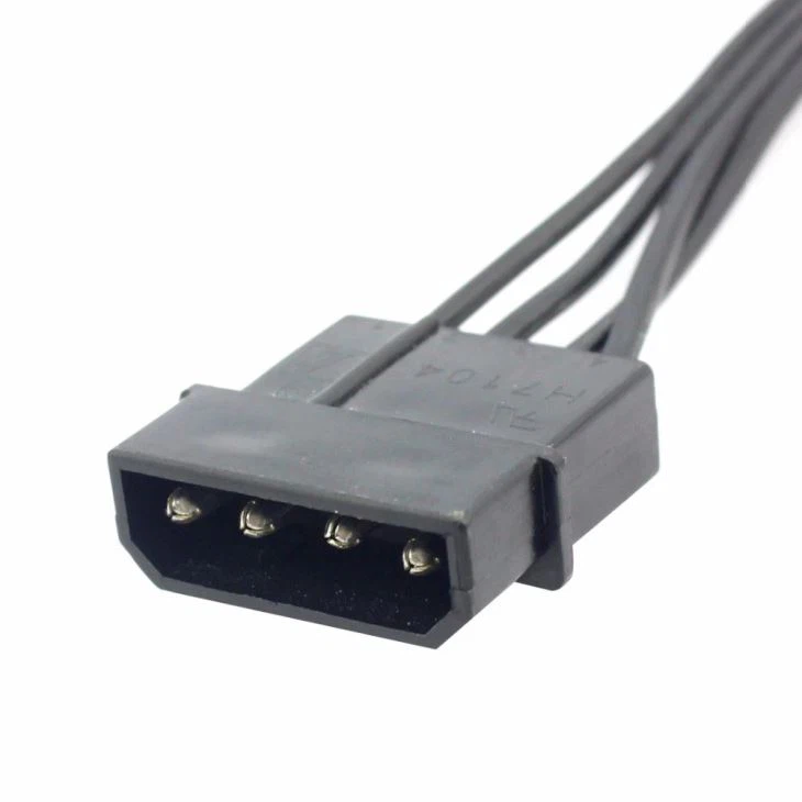 Sata 15pin to 4pin HHD power supply cable3