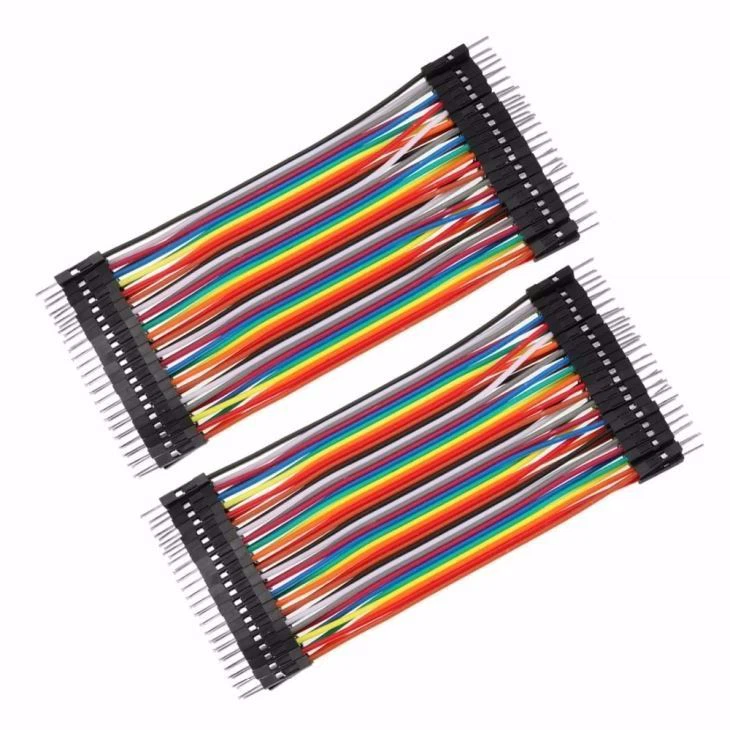 40P 30cm Dupont Male To Male Jumper Wire Cable