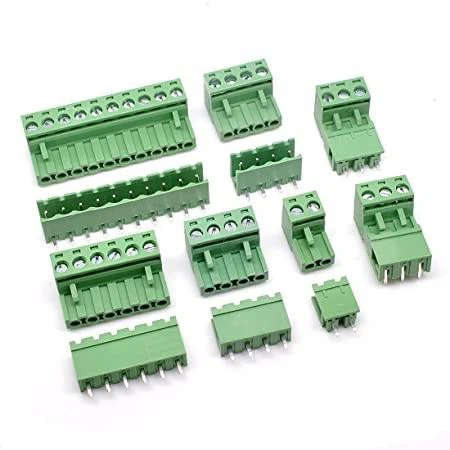 8Pin 5.08mm Pitch Male Female PCB Screw Terminal Block