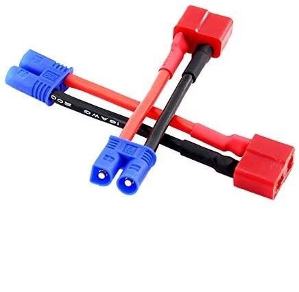 EC2 Male To T-Plug Female Adapter Cable