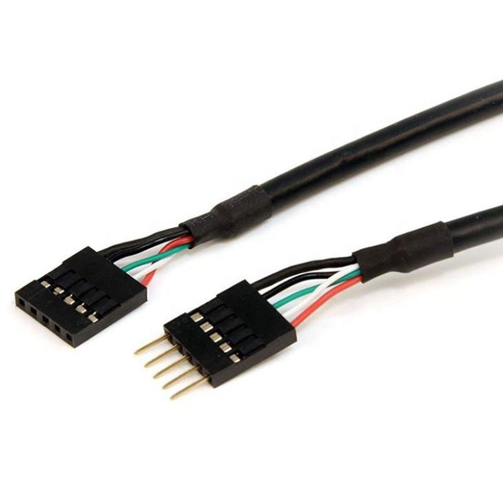 Internal USB 2.0 Dupont 5 Pin Motherboard Jumper Wire Cable