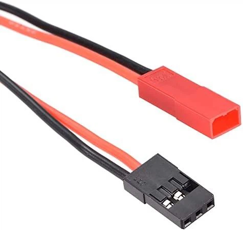JST Male To JR Female Connector Adapter Cable