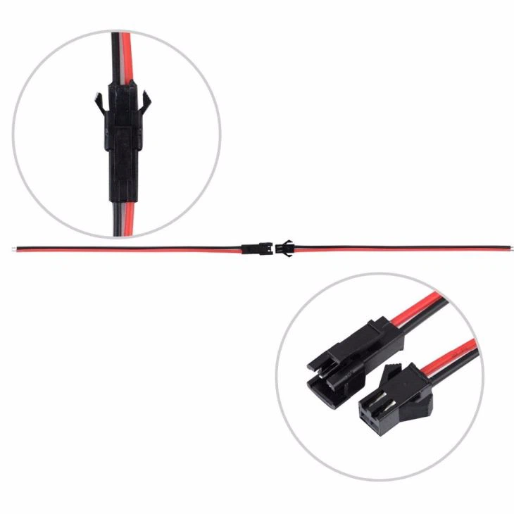 Jst Sm 2.5mm 2p Connector With Cables