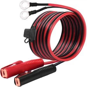16AWG Extension Cord Eyelet Terminal With Battery Clamp