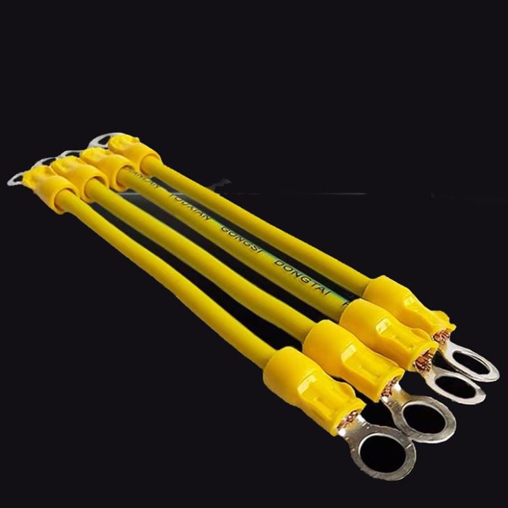 Solar Panels Electrical Type Grounding Ring Terminal Cable
