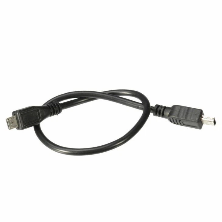 USB 2.0 Micro-B 5 Pin Male To Mini-B 5 Pin Male Adapter Data Cable Converter